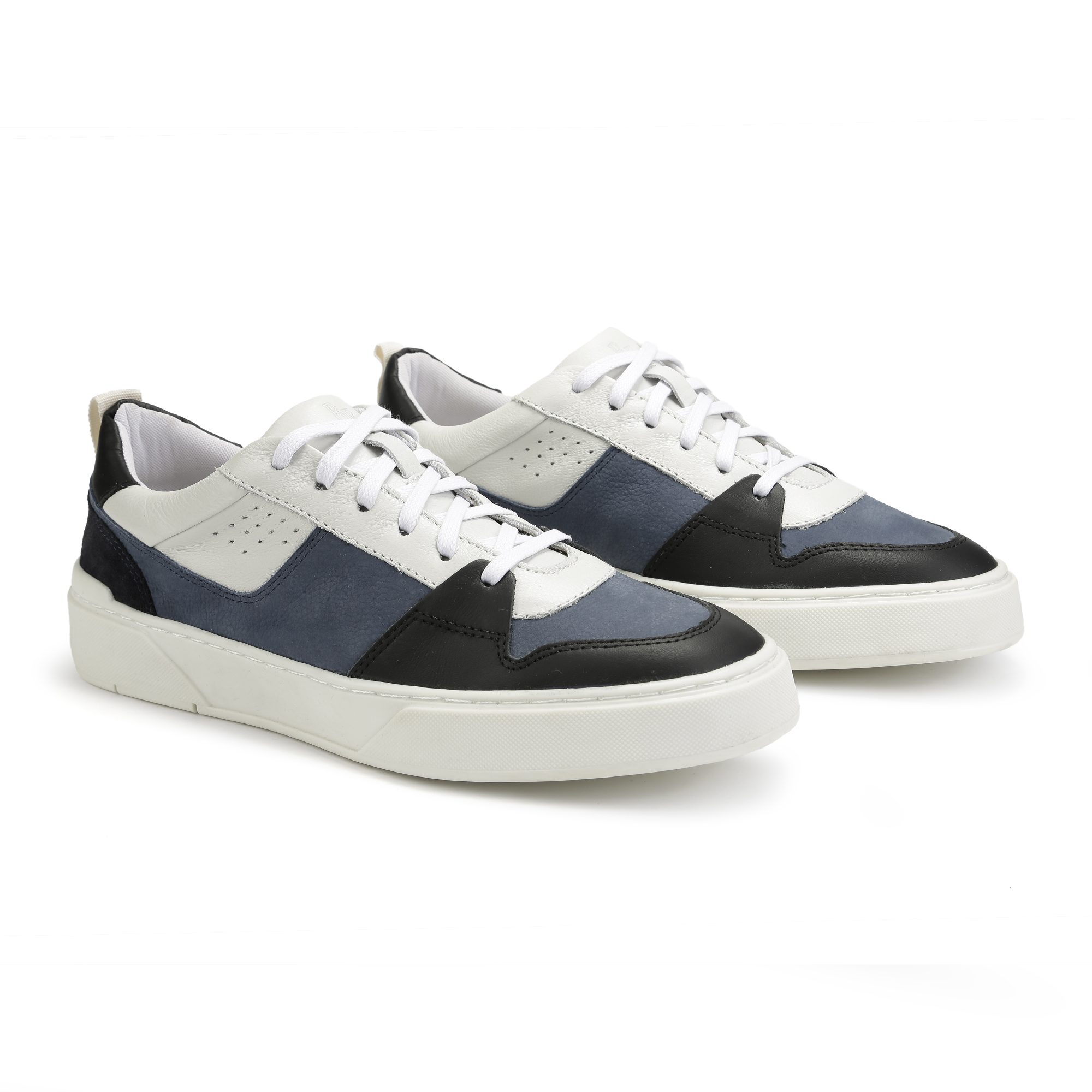 TÊNIS PRETO / INDIGO / BRANCO