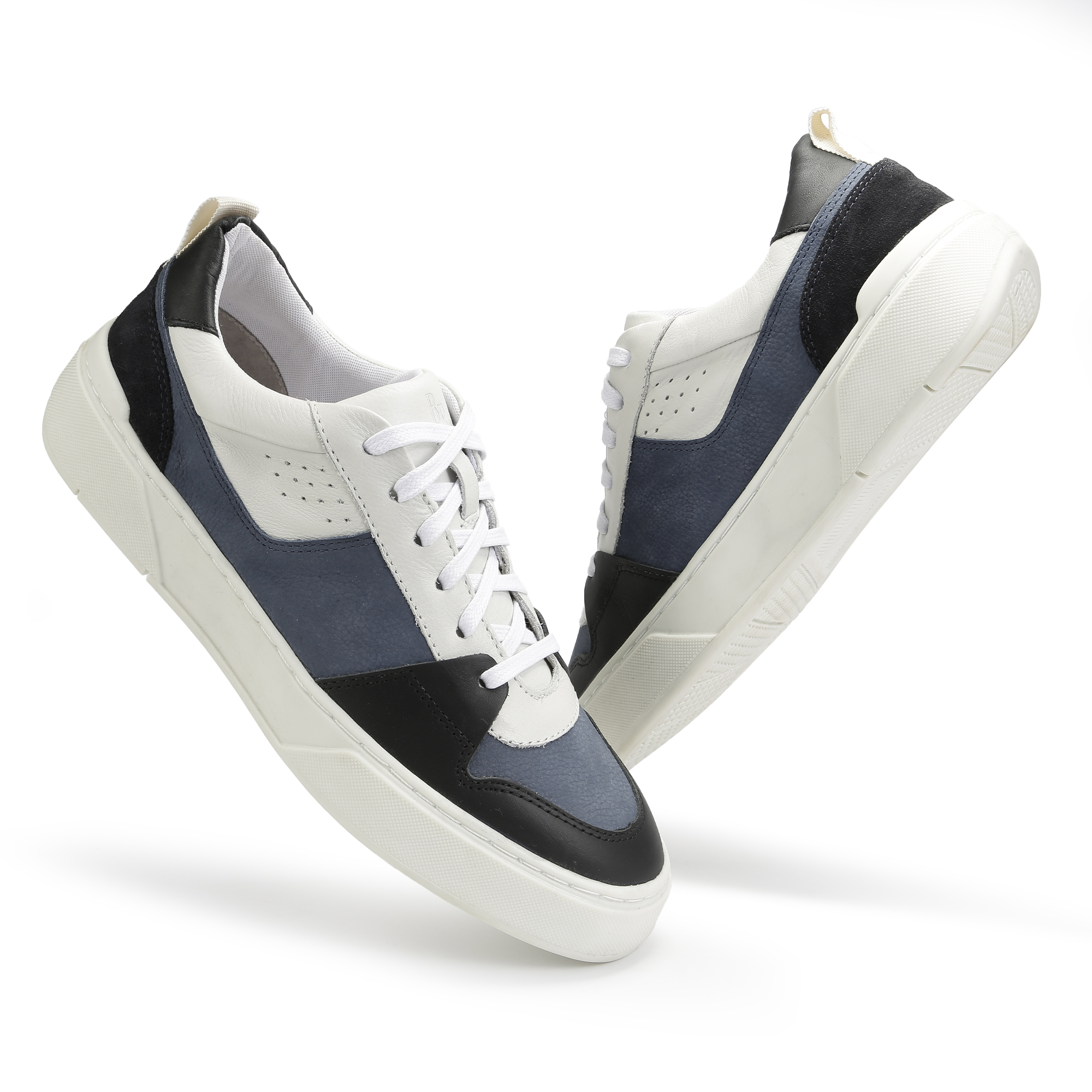 TÊNIS PRETO / INDIGO / BRANCO