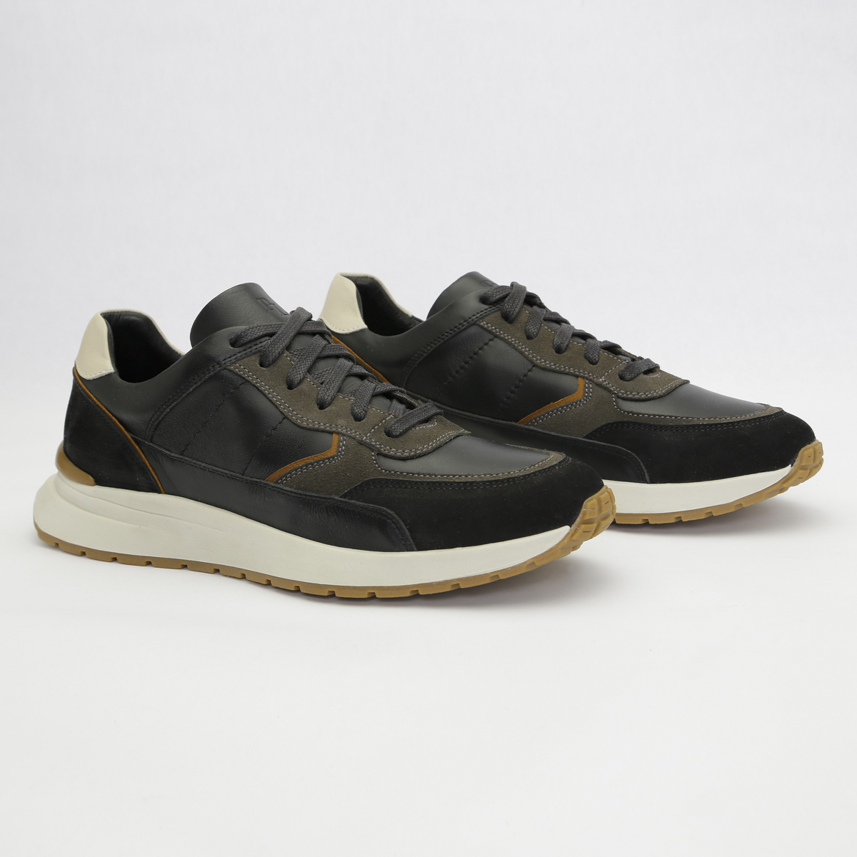 CAMURÇA GRAFITE/ NOBUCK PRETO